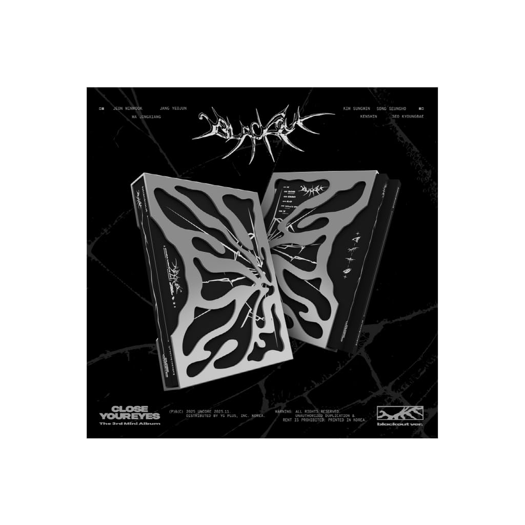 Amazon.com: CLOSE YOUR EYES - blackout [blackout ver.] 3rd Mini