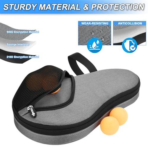image for Cosmos Table Tennis Paddle Bag Paddles Case Cover Waterproof Ping Pong