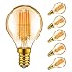 Dimmbares E14 LED Vintage Licht mit Filament, 6er Pack