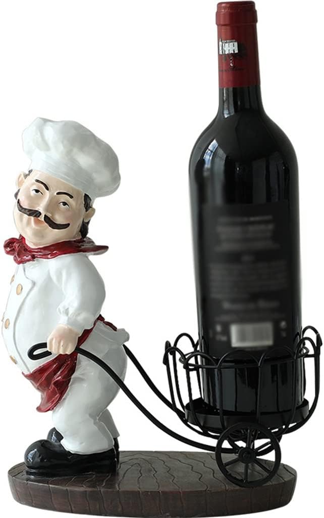 Chef Wine Rack Hotel Restaurant Decoration Ornaments Western-Style Living Room Cabinet Artifact