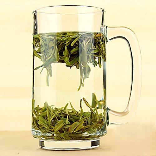 NGEL Transparent Clear Glass Cocktail Royal Chill Beer Mug,Pub Fun Party Entertainment Beverage Drinking Glassware Tumbler Beer Mug with Handle 380 ML (4)