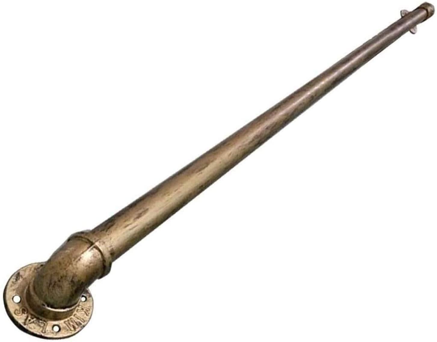 BERTY·PUYI Corrimano per Scale Interni Esterni Corrimano A Muro Balaustra A Muro Maniglia di Supporto per Poggiapiedi Barra di Sicurezza Kit di Supporto per Ringhiere per Scale-50CM