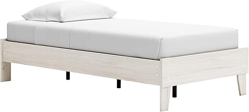 Miniatura 148 de Signature Design by Ashley Socalle Casual Twin Panel Platform Bed, Foundation or Box Spring Not Needed, Black Negro -,Blanco,Azul,Marrón miel,Beige