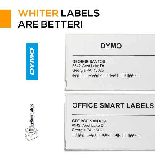 Officesmartlabels - 2-5/16" X 4" Shipping Labels, Compatible With 30256 - (4 Rolls / 300 Labels Per Roll) #TOP5