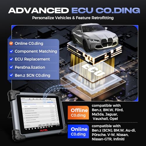 Autel Maxisys Elite 2 Pro Scanner, 2026 Elite II Pro 2-Year Free Update, J2534 Tool Same as MSUltra MS919 MS909, Motor TruSpeed Repair, 40+ Services 3K+ Active Test, CANFD &DoIP - Image 7