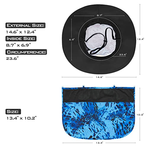 Image of KastKing Sol Armis UPF 50 Boonie Hat - Sun Protection Hat, Fishing Hat, Beach & Hiking Hat, Paddling