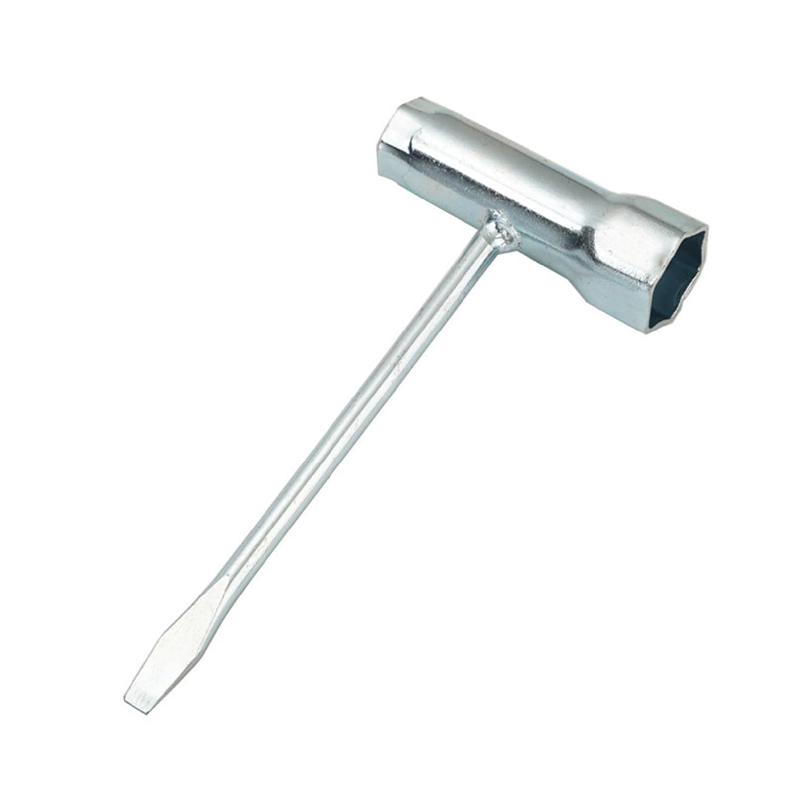Baynopurin Silver Chainsaw Wrench 13Mm & 19Mm Stainless Steel Spanner For Chainsaw And Brush Cutter Garden Machinery