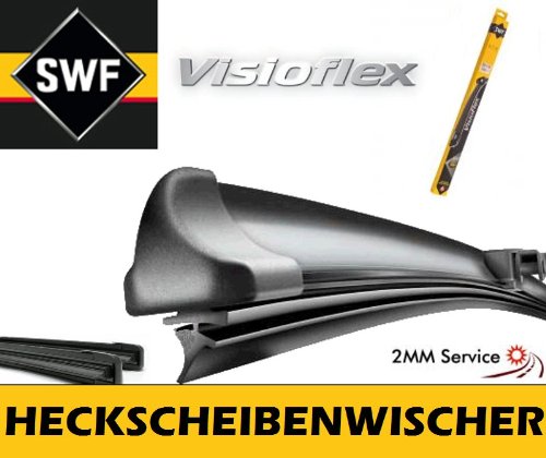 Preisvergleich Produktbild SWF VisioFlex 119514 Heckscheibenwischer 285 Heckwischer Scheibenwischer Wischerblatt Wischblatt Flachbalkenwischer Scheibenwischerblatt 2mmService