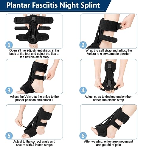 Exhood Plantar Fasciitis Night Splint thumb #4