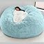 Pouf Géant Housse Lavable 150x65cm Dark Red - Fauteuil Poire Sans Remplissage Pour Salon Et Détente