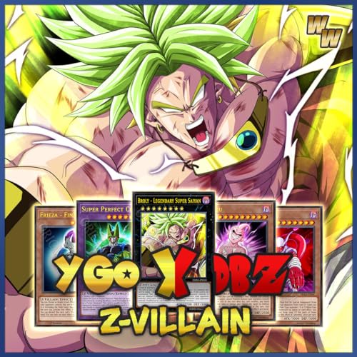 WAIFUWORLD SHOP YGO x DBZ 2-Player Playset | Z-Villain Deck | Yu-Gi-Oh! Deck im Theme Dragonball Z | Trading Card Game | Dragonball Karten | 1 x 1 Deck
