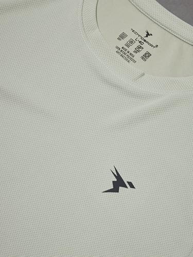 Image of TECHNOSPORT Men's Slim Fit T-Shirt - (MTOR17) Pack of 1