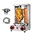 NJTFHU Shawarma Grill Doner Kebab Machine Gas Gyro broilers Rotating Home Vertical Rotisserie with 2 Burners 110V for Chicken Roast,Turkey Roast,Tacos,Roast,?Registered Design Patent?
