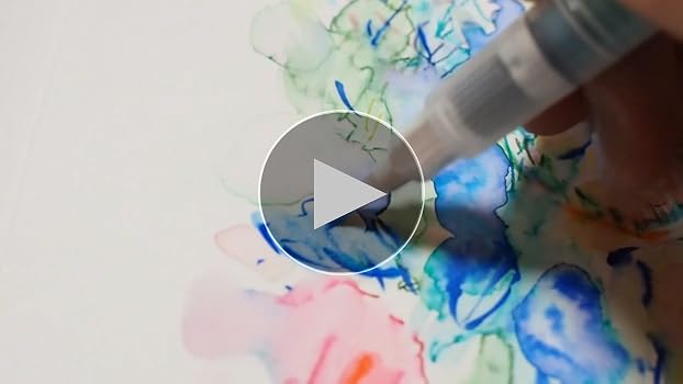 COLORFUL＊　4点 Amazon.com: Zig Kuretake ART & GRAPHIC TWIN 4 color set