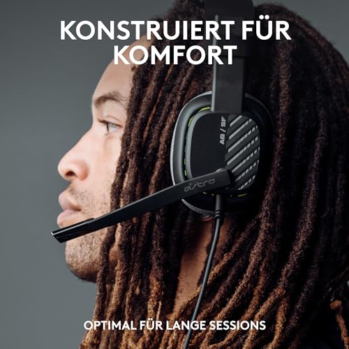 G923 - Volante da corsa e pedali, ritorno di forza dinamico TRUEFORCE, vera pelle + cuffia con microfono cablata ASTRO A10 Gen 2 - Xbox X|S, Xbox One, PC, Mac - Nero - Controller - Immagine 5