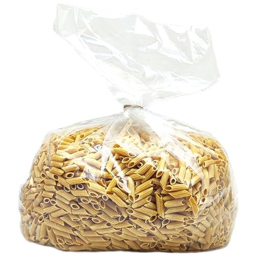 Oltresole, Pasta Italiana de Garbanzos Ecológica, paquete de 4 kg, Formato Penne, Pasta Ecológica 100% Proteica de Harina de Garbanzo, Rica en Fibra, Vegana, Sin Gluten