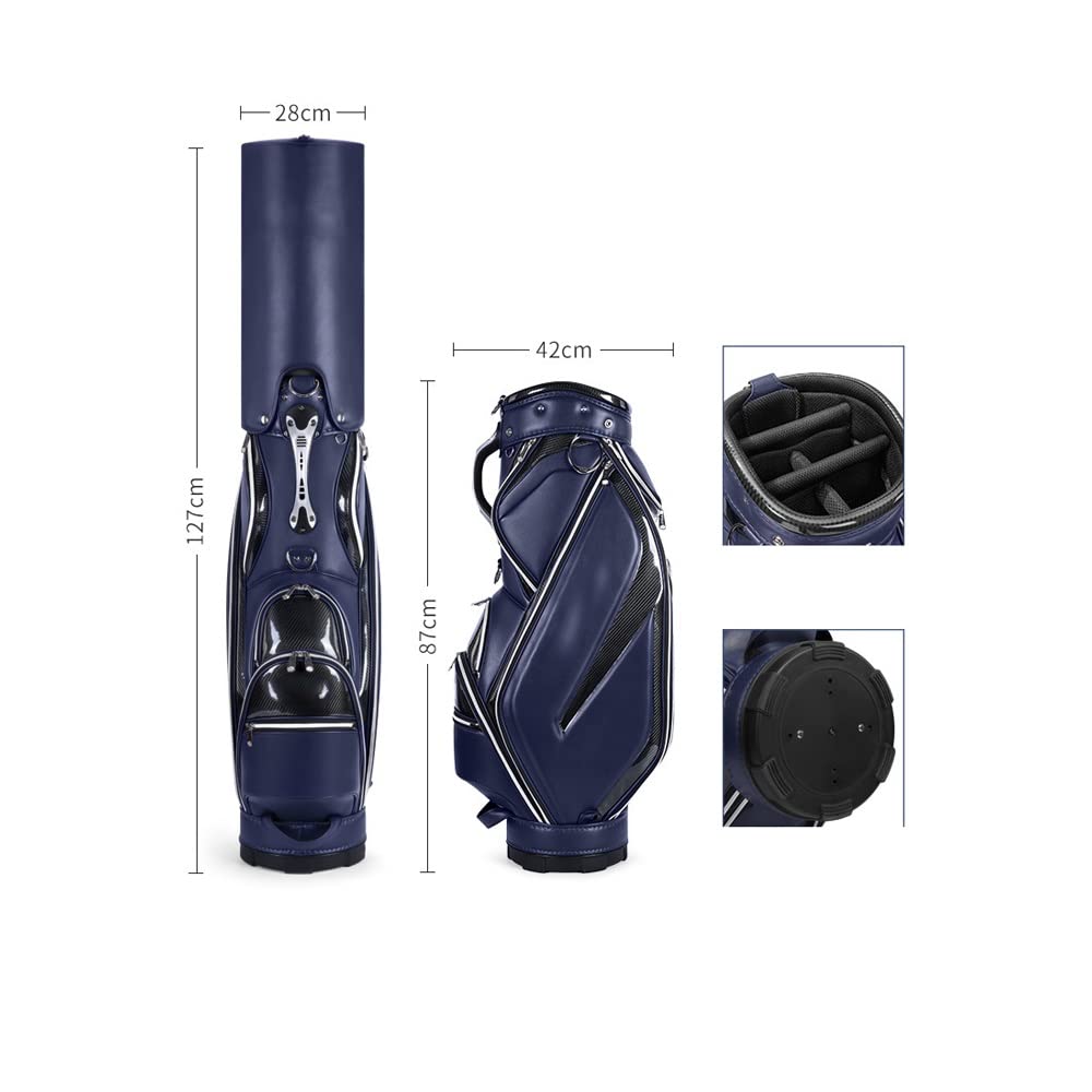 Sacche da golf, Supporto da golf for uomo, divisori superiori a 5 vie, ergonomico