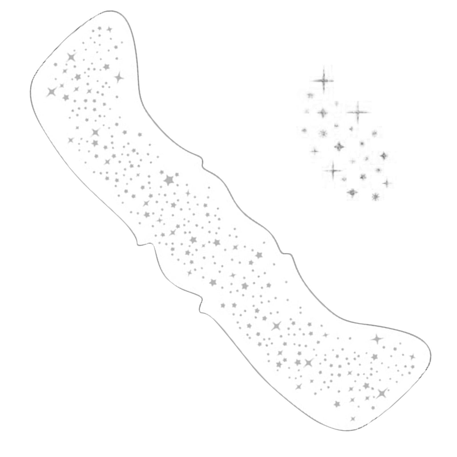 Makeup Glitter Speckle Patches for Face | Waterproof Speckles Patches Decor,Face Glitter Makeup Speckle,Safe and Harmless Makeup Tool for Concerts,Music Festival,Beach Days