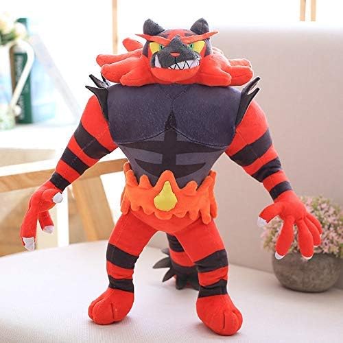 hkp Stuffed & Plush Animals - Zombie Pikachu Plush Toy Janpanese Movie Action Figure Mimikyu Toy Cute Bewear Game Doll Piplup Vulpix Fox Incineroar Lucario 1 PCs (Incineroar 40cm)