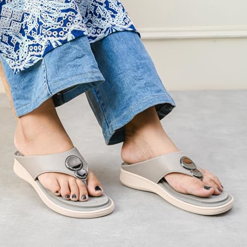 Image of Centrino Women's Sandals | Soft Cushioned Footbed for Extra Comfort | Stylish & Elegant Look for Ladies | Fashionable & Durable Sandal Comfort & Quality (9406)