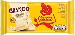 Tablete Chocolate Branco Cacau Brasil 80g - Garoto