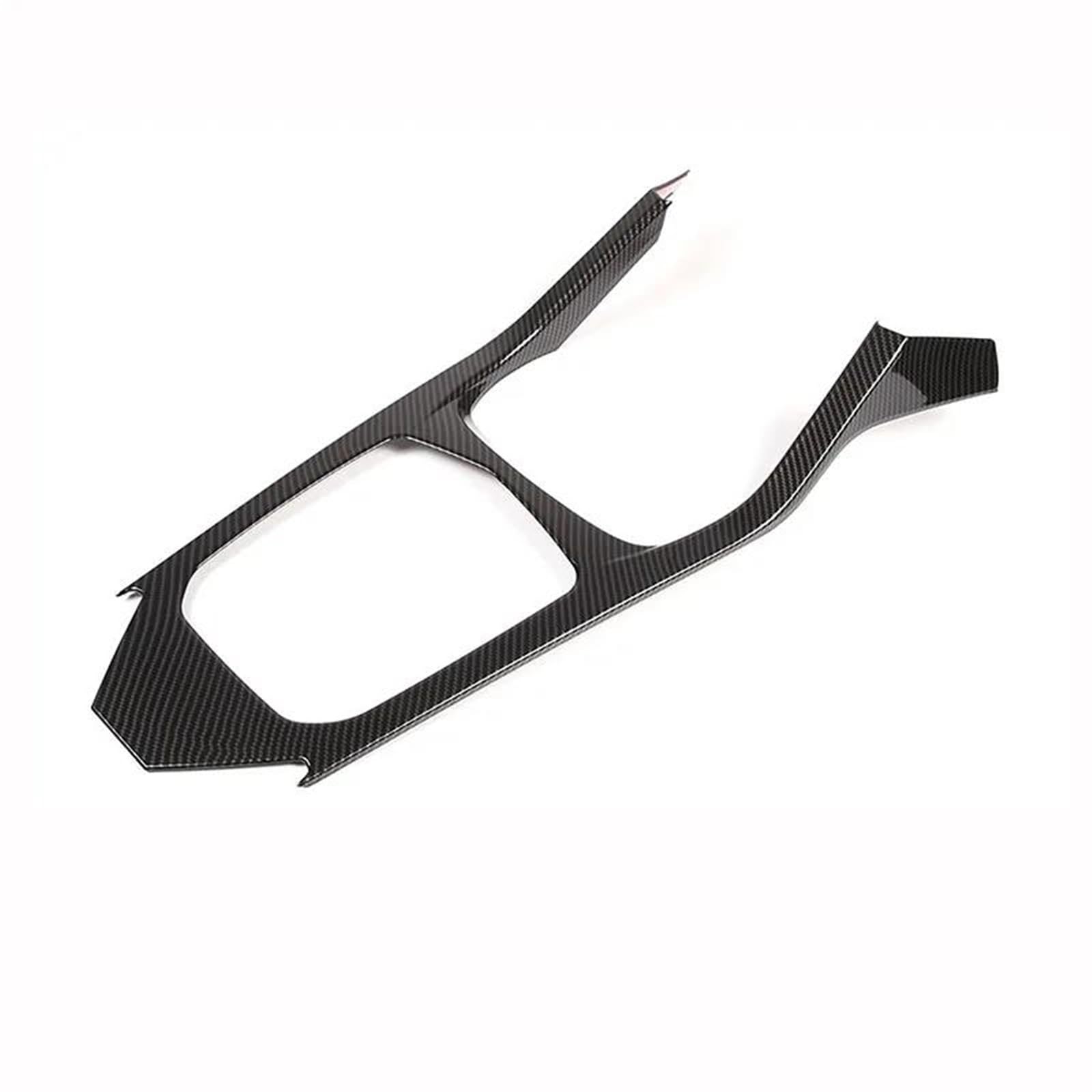 Car Center Control Panel Frame Decoration Sticker Accessories for BMW 1 2 Series F40 F44 2020-2024(Carbon Fiber)