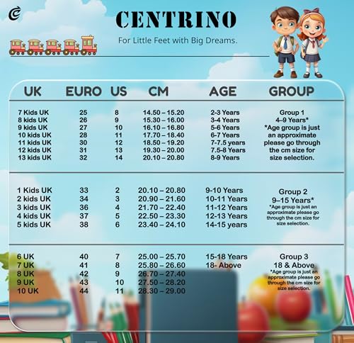 Image of Centrino Unisex-Child Uniform School Shoes | Soft Cushioned Memory Foam Heel Pad Support | Kid's | Boy's | Girl's | Children |Uniform Shoes | Lightweight | Velcroo |Easy Wear & Care| Formal Shoes | Padded Textured Heel Grip Lining | Breathable | All Day Comfort (8121)