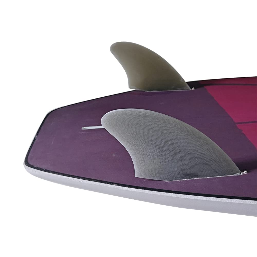 UPSURF Aletas de surf Fiberglass Future Fins Tabla de surf Twin Keel aleta