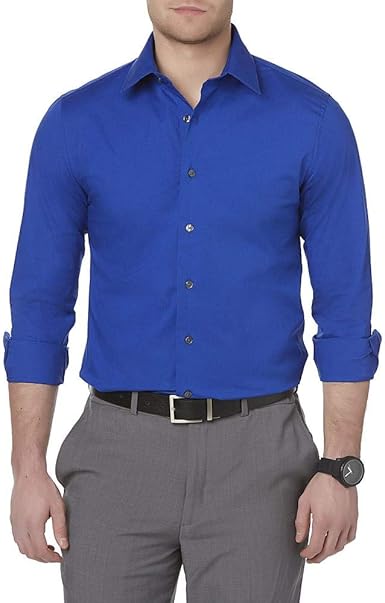 Camisas de vestir para hombre talle grande Clearance