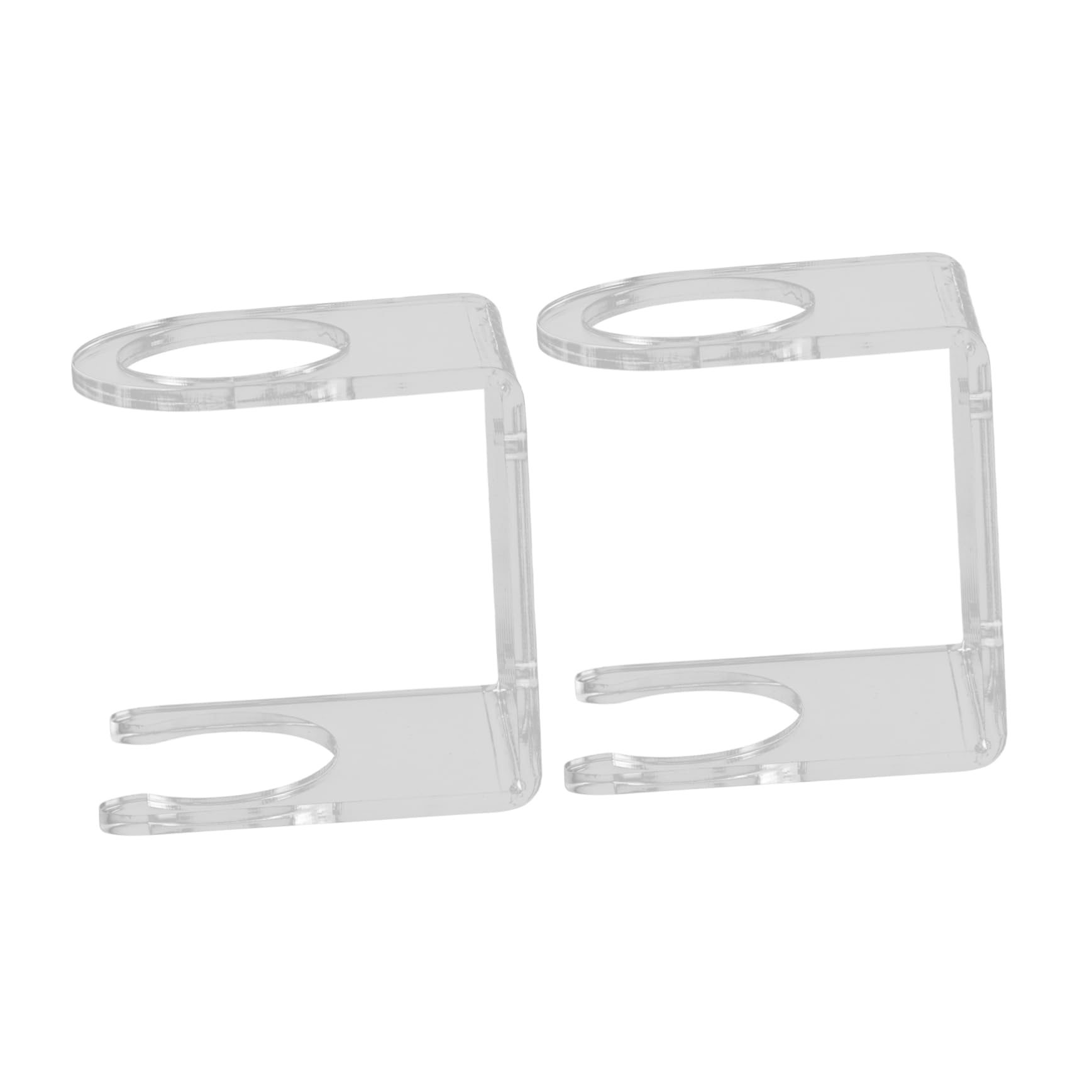 GALPADA 2pcs Baseball Bat Mount Display Stand Acrylic Ball Storage Rack for Sports Bats