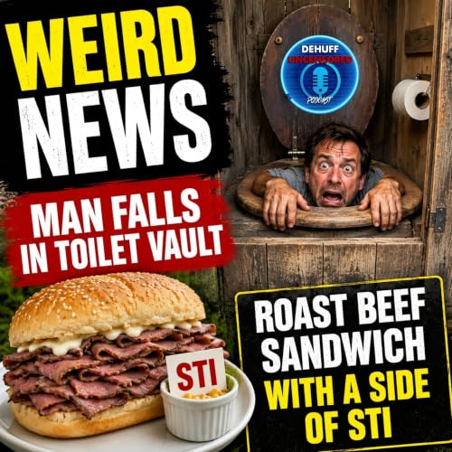 WEIRD NEWS: Man falls in toilet vault | Roast beef sandwich with a side of STI