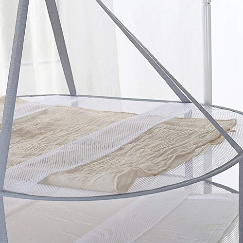 Large Size Sweater Hanging Dryer, 2 Tier Folding Drying Rack, Lay Flat