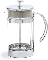 Vista 1 de Norpro 5581 Prensa de café/té de vidrio/cromo, 2 tazas
