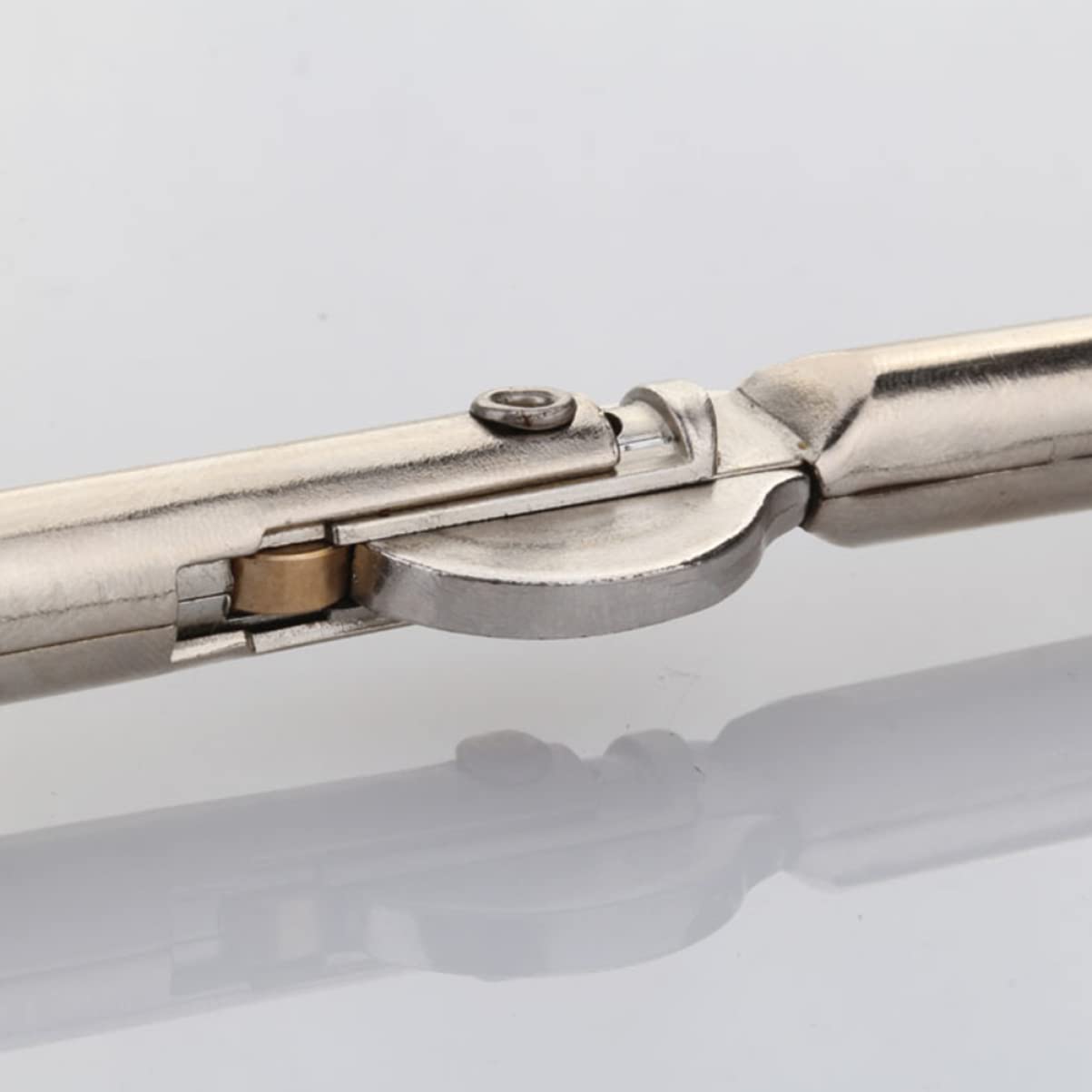 Ciieeo 1Pc Heavy Duty Hydraulic Gas Upturning Short Lift Support for Cabinet and Cupboard Doors Opening Angle No Oil Leakage Easy Operation Force