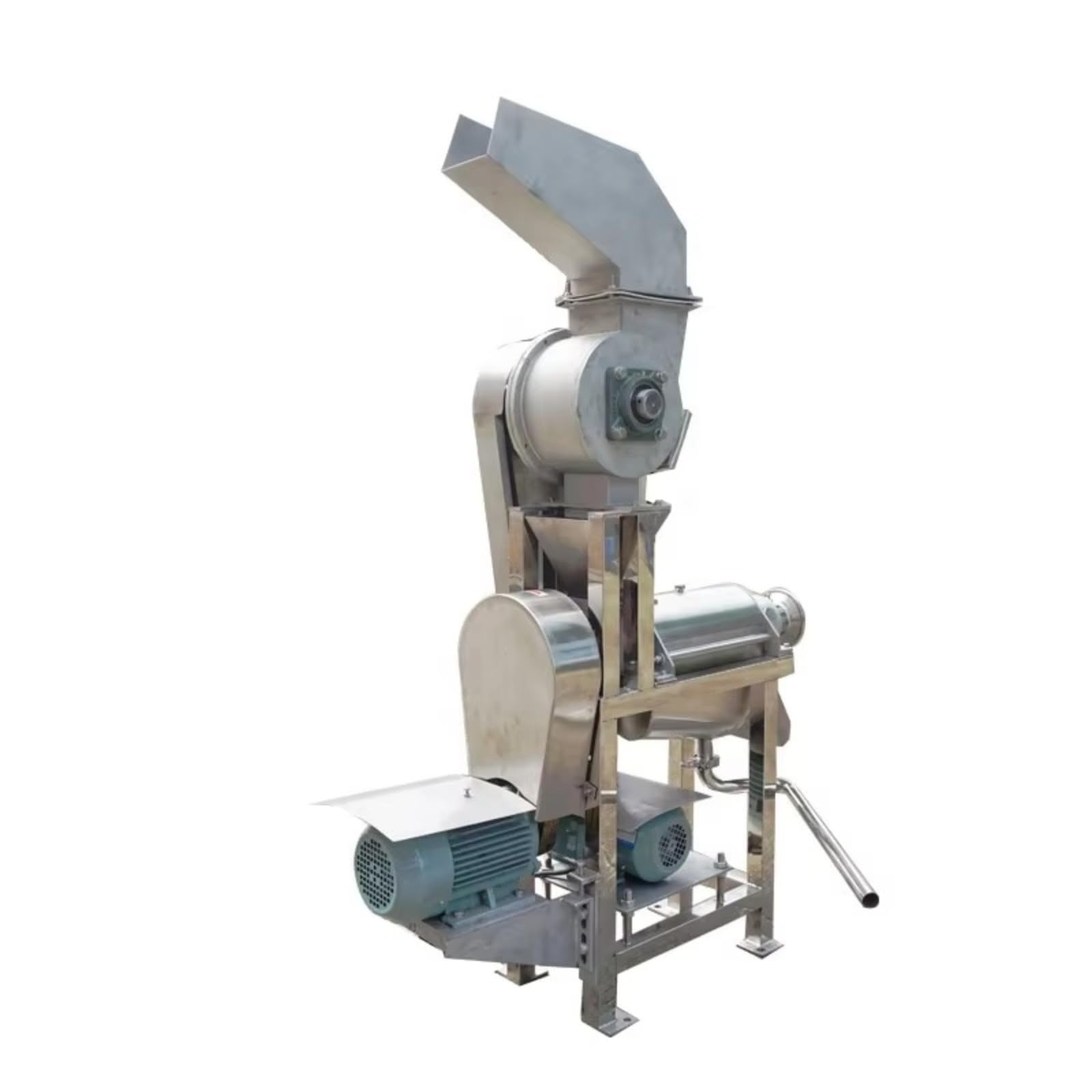 Fruit Vegetable Cold Press Juicer Industrial Juice Press Machine with Crusher Commercial Juicer Maker for Food Beverage Industry