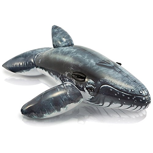 Preisvergleich Produktbild Intex Realistic Whale Ride On 201x135cm - 157530NP