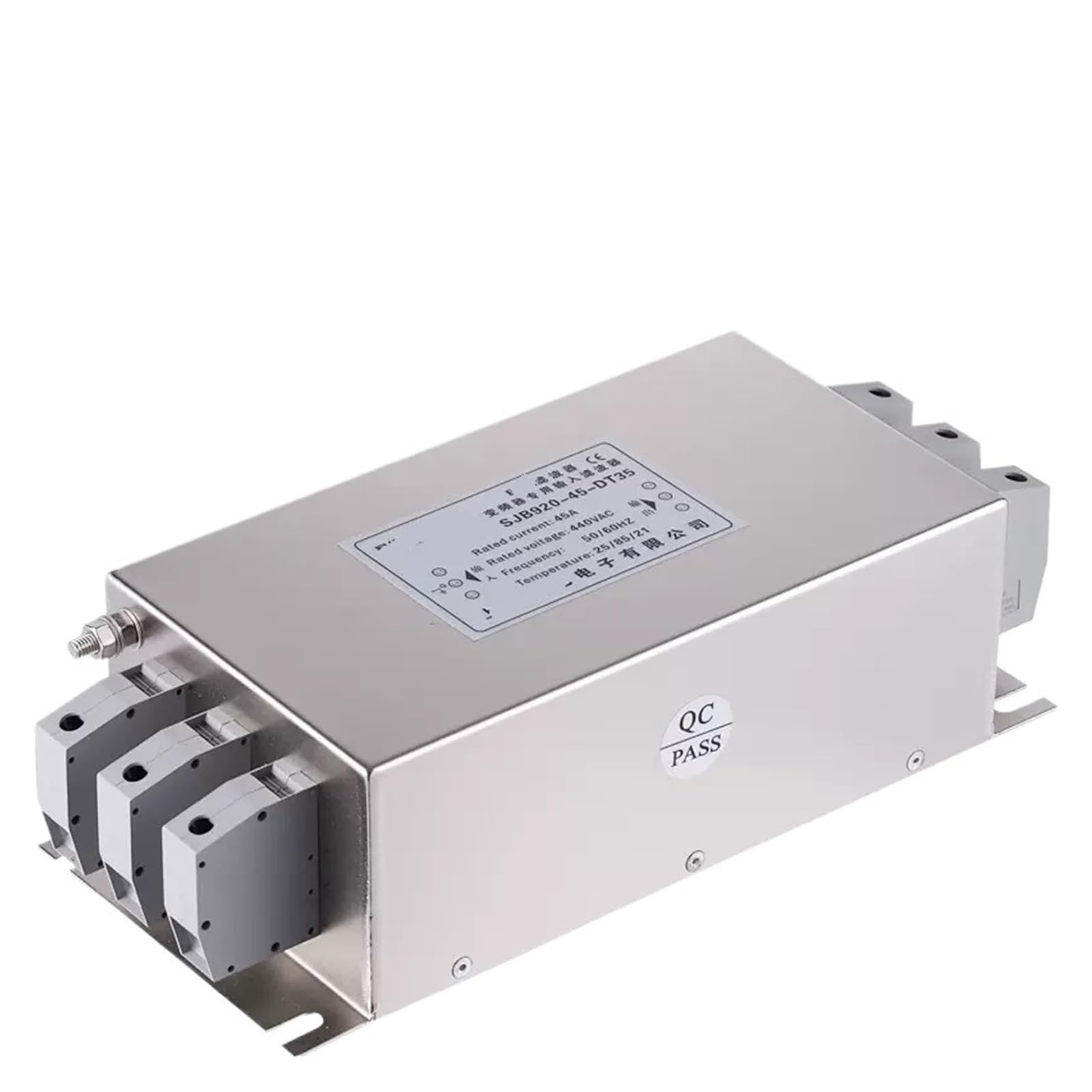 Bloque de terminales tres niveles SJB920-45-DT para ingeniería de precisión