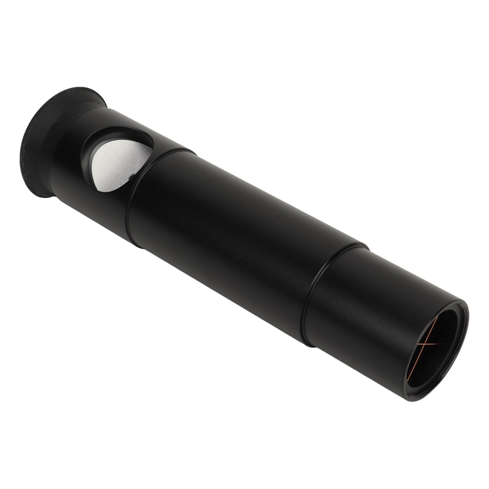 Oculaire Collimateur Cheshire en Métal, Télescopes Oculaire Collimateur Cheshire Verre Optique en Aluminium avec Cache-poussière Oculaire Collimateur Cheshire 1,25 Pouces pour