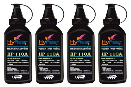 Image of 110A Toner Powder Compatible for HP LaserJet 108,108a,108w,136,136a,136w,136nw,138,138fnw Printers (Powder-4)