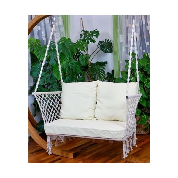 Hängebank Waikiki mit Polycotton-Kissen