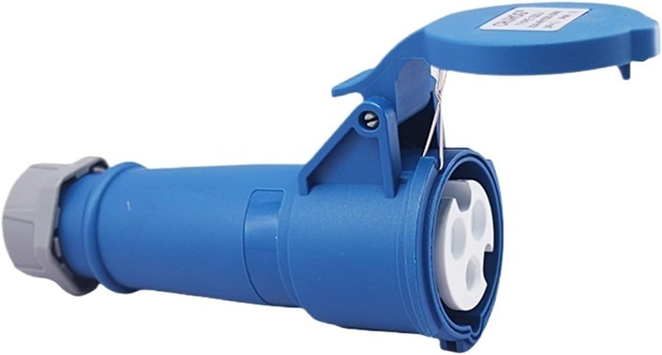 Industrial Plug Socket Connector Single-Phase Waterproof Construction Site Docking 3-core 16A220VJH213J