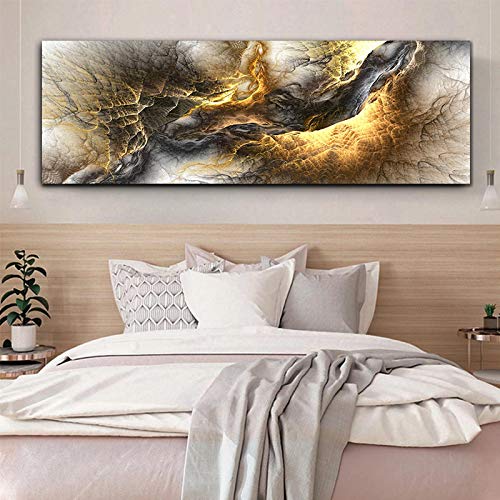 Pintura de nubes sobre lienzo moderna para habitaciones pequeñas sin marco 3
