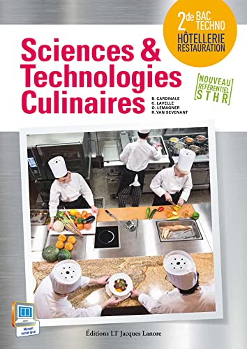 livre Sciences et technologies culinaires 2de Bac Techno STHR (2015) - Pochette élève