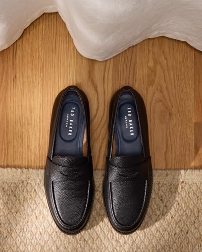 Image of Ted Baker Mens Parliament Leather Penny Loafer