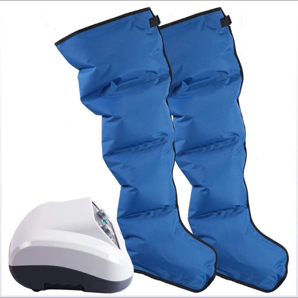 Masajeador de piernas Circulación Compresión de Aire Masajeador de pies y pantorrillas Desmontable para Uso doméstico Masaje de piernas, pies, Rodillas Dolor Muscular, linfedema