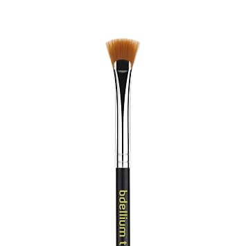 Bdellium Tools Professional Makeup Brush - Maestro Series 732 Mascara Fan - With Soft Synthetic Fibers, For Applying Mascara (Black, 1pc)