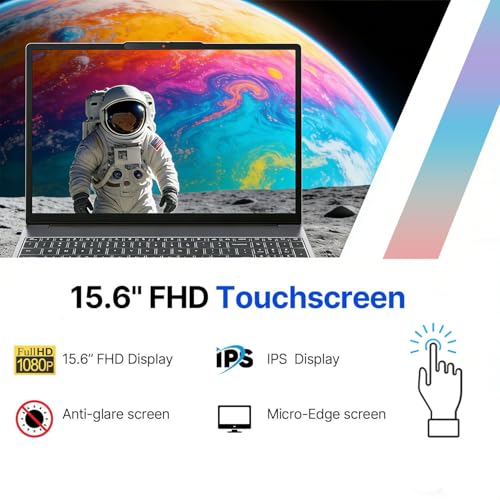 Image of HP 15.6 inch FHD Touchscreen | Ryzen 5 7520U | 2026 Edition | 8GB RAM 512GB SSD | Copilot AI Key | 10.5H Battery | Privacy Shutter | AMD Radeon Graphics | HDMI | Windows 11 Home