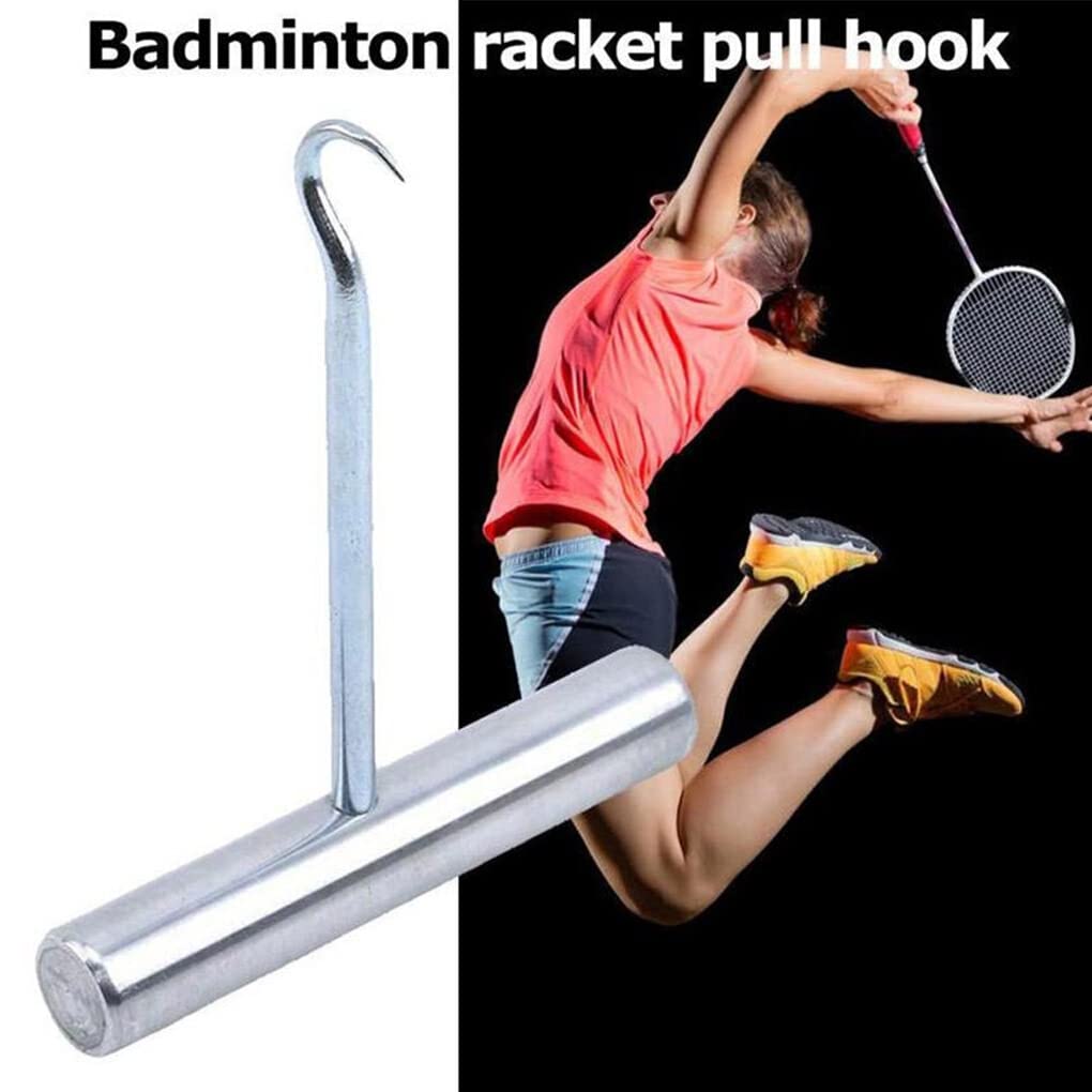 BEALIFE Raquette de Badminton Aide au cordage crochet de traction œillets de squash équipement de sport cordes extracteur crochets accessoires