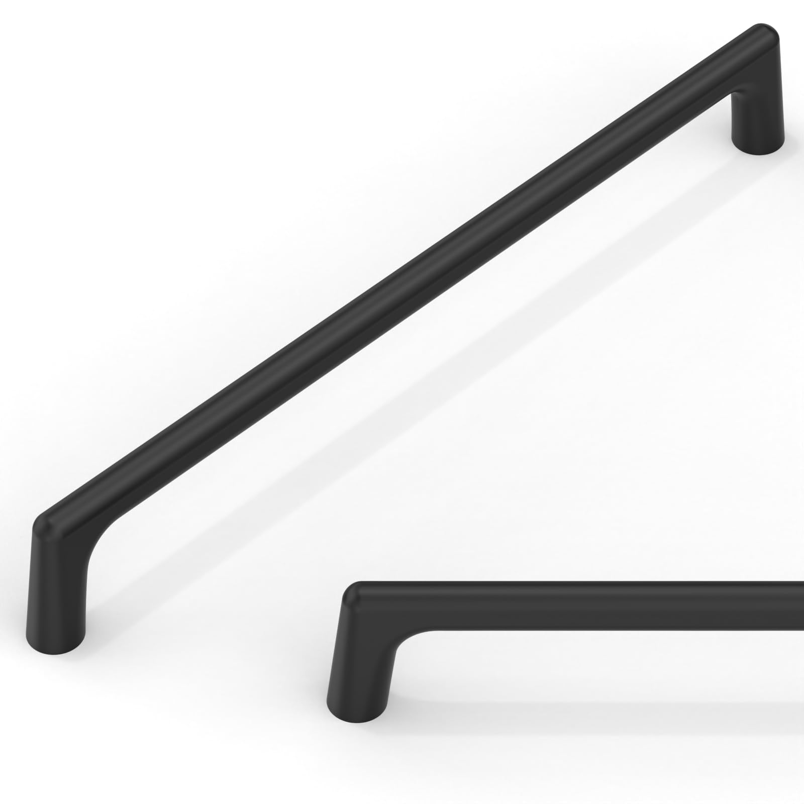 Talentedeco 10 Pack Matte Black Cabinet Pulls 7.5 Inch(192mm) Kitchen Cupboard Handles Cabinet Hardware for Drawer Pulls