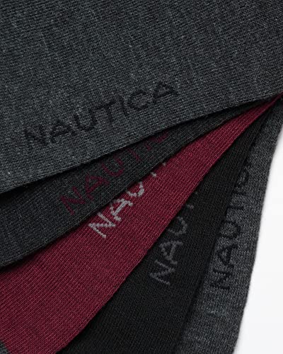 Nautica Mens Dress Socks - 10 Pack Breathable Stretch Crew-Length Work Socks for Men for Business Formal Wear (Sizes: 6-12.5)3